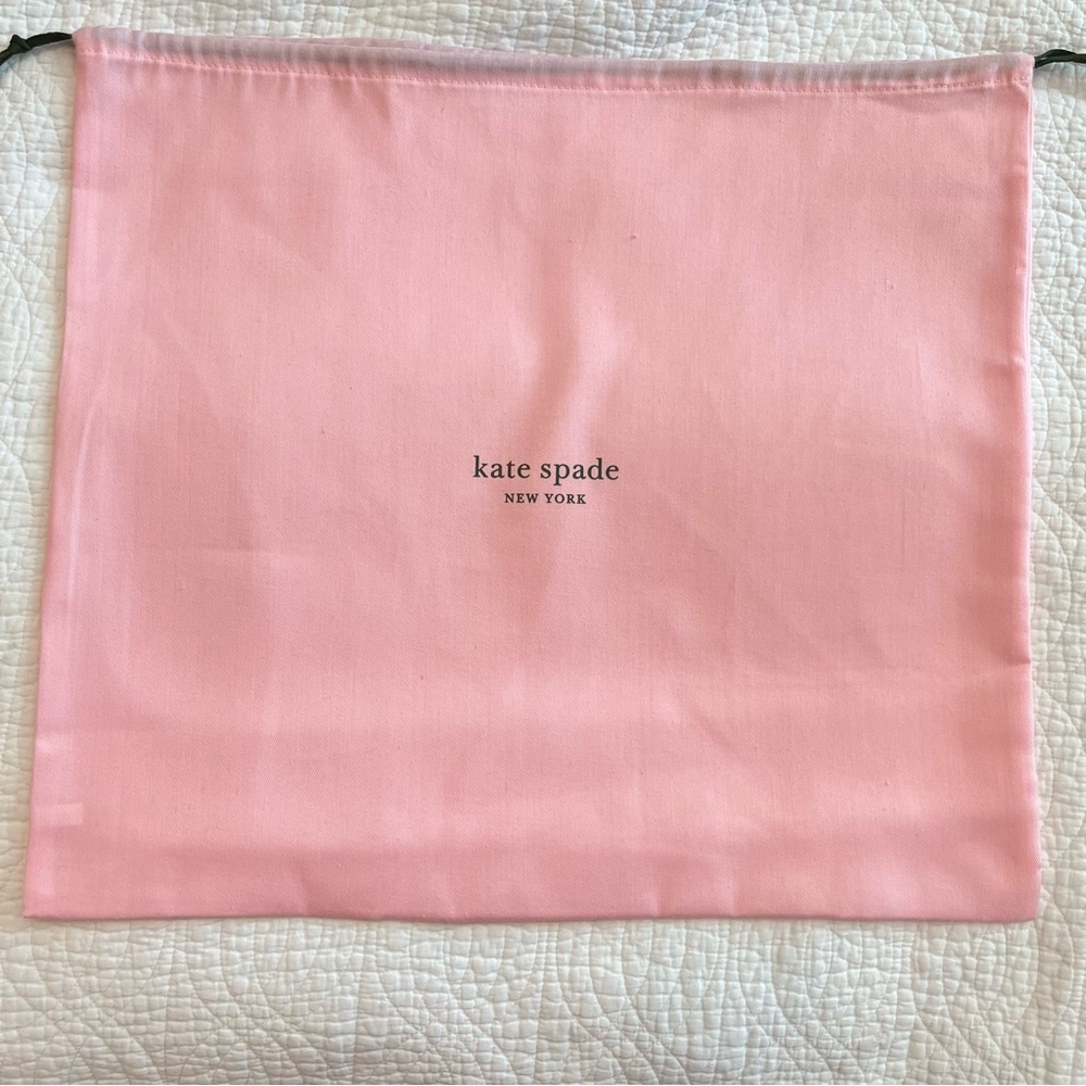 Kate Spade Dust Bag Pink Cotton 19"x17.5" NWOT Storage Large